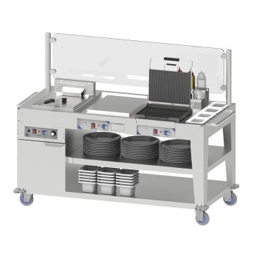 Multi-snack trolley