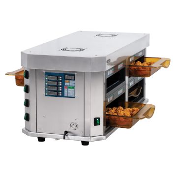 Storage and temperature holding cabinet horizontal S - 4 containers