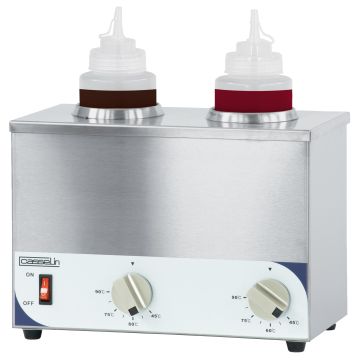 Topping warmer double