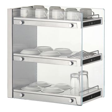 Cup warmer 3 levels
