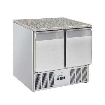 Refrigerated serving table 2 doors GN 1/1 Granit
