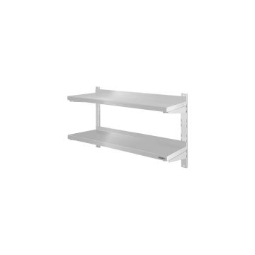 Wall shelf stainless steel 2000 mm