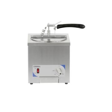 Funnel sauce warmer