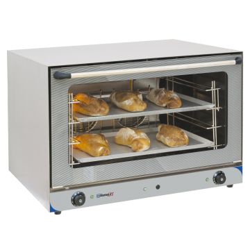 Convection oven with humidity for bakeries