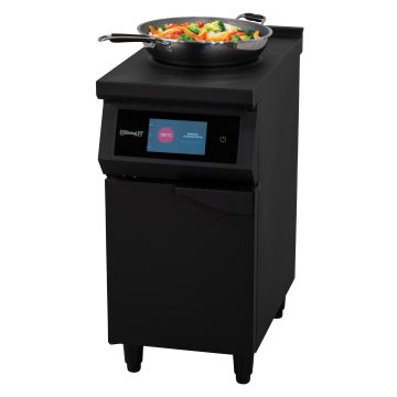 Induction cooker for wok 400 Black