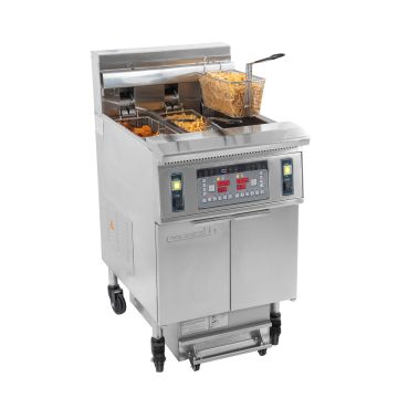 Electric fryer with filtration 12 + 22 liters