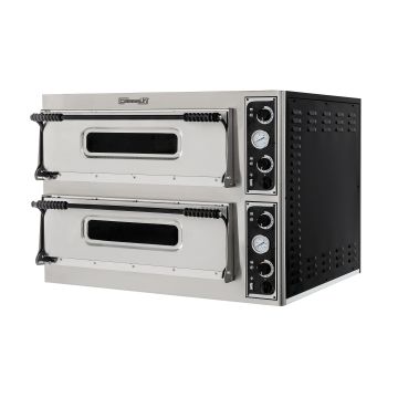Electric pizza oven 2x6 pizzas 35 cm