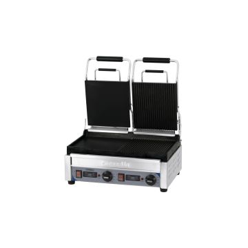 Double contact grill Premium mixed with timer