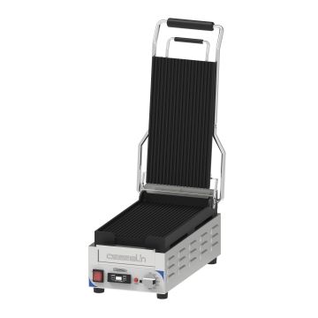 Contact grill Premium grooved - grooved with timer - XS