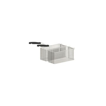 Set of 2 baskets 6.5 L for fryer 16 liters