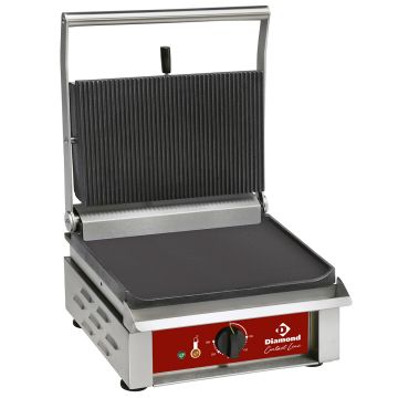 Kontaktgrill MEDIUM, emaillierte Platten (430x385x220mm)