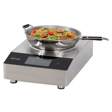 Induction plate for wok 400 Black