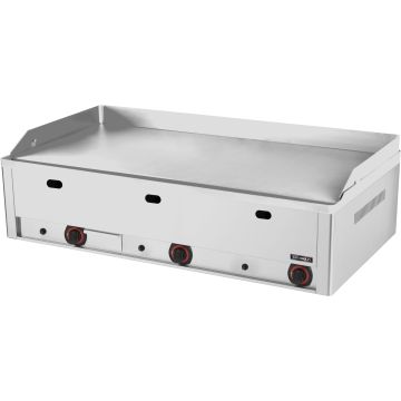 Gas textured griddle plate - chrome 90