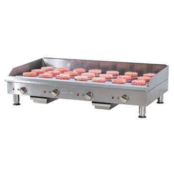 Electric smooth griddle plate chrome 1200