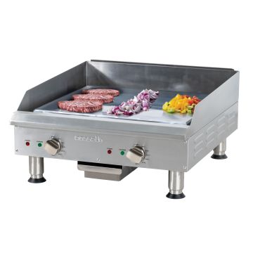 Electric smooth griddle plate chrome 600