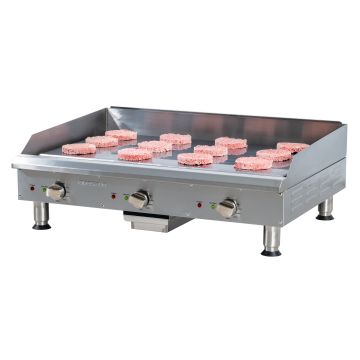 Electric smooth griddle plate chrome 900