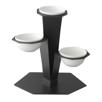 Bowl display x3 - Biru