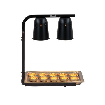 Black heating bridge 2 infrared lamps
