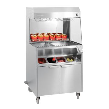 Fry holding station double heating 800