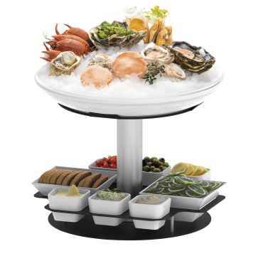 Rotating seafood display 3 Fuly