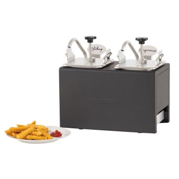 Double cold sauce pump