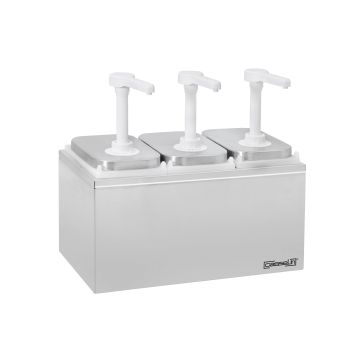 Triple pump dispenser 3 x 2 L