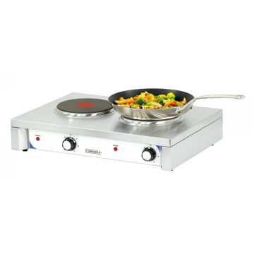 Double electric stove