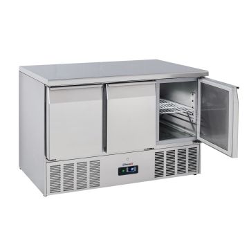 Refrigerated serving table 3 doors GN 1/1