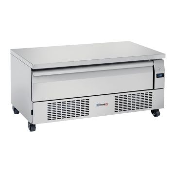 Refrigerated chef base 1 mixed positive-negative drawer 3 x GN 1/1