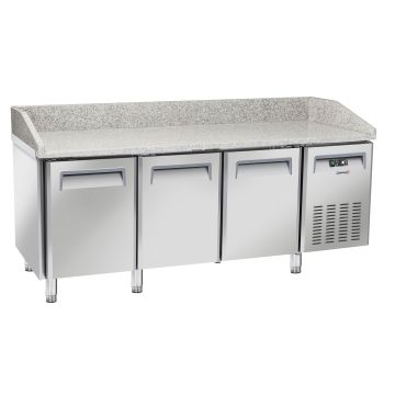 Refrigerated pizza counter 3 doors