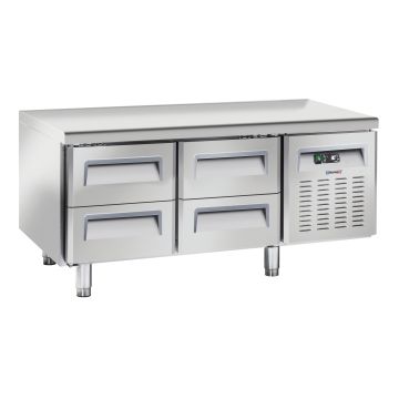 Refrigerated counter 4 drawers GN 1/1