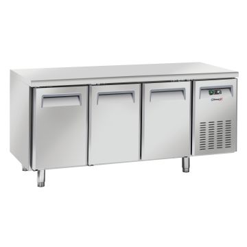 Negative refrigerated counter 3 doors