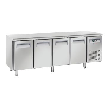 Negative refrigerated counter 4 doors