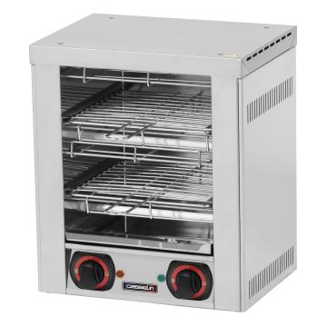 Double toaster 4 clamps
