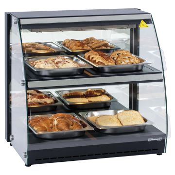 Self-service heated display case 100 L