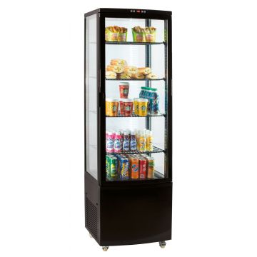Refrigerated display case 235 L - Black