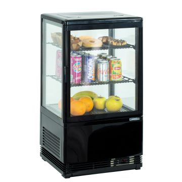 Display fridge 58 L - Black