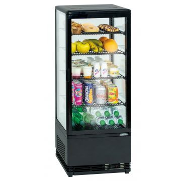 Display fridge 98 L - Black