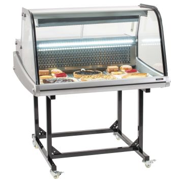 Refrigerated market display on trolley 175 L