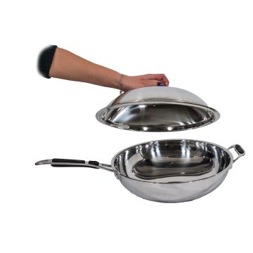 Wok with lid 36cm