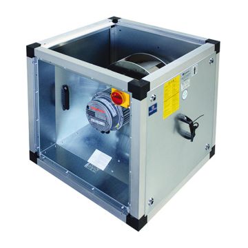 Airbox mit hocheffizientem EC-Motor außerhalb des Luftstroms, 12089 m³/h