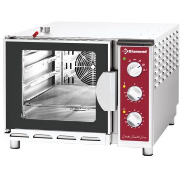 Elektro Ofen Dampf-Konvektion 4x GN 1/1 (600x870x480mm)