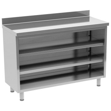 Rückbuffet mit 2 Zwischenböden, 1000x600 mm