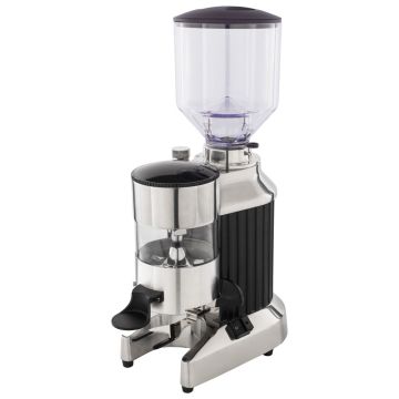 Kaffeemühle, 1,2 kg Behälter, 4-9,5 g, schwarz