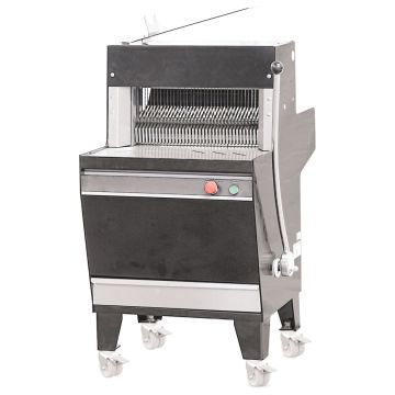 Brotschneidemaschine mit manueller Bedienung für 11 mm Schnittstärke, Standmodell