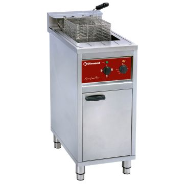 Elektro Friteuse 16l auf Untergestell, 4-8-12 KW (400x650x980mm)