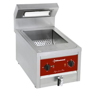 Elektro-Salzbecken für Pommes Frites Kapazität 12Lit. -TOP- (400x600x500mm)