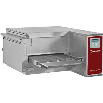 Elektro Kettenbandofen Umluft Ø 400 mm (980x1300x440mm)