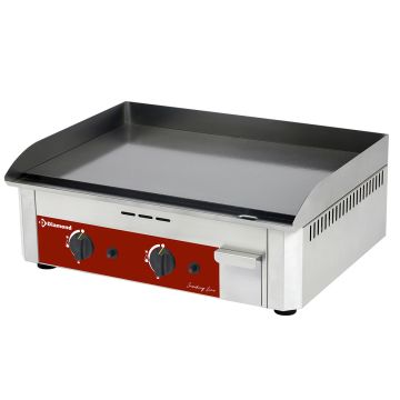 Gas Tischgrill, doppelt, emaillierte Oberfläche (600x450x190mm)
