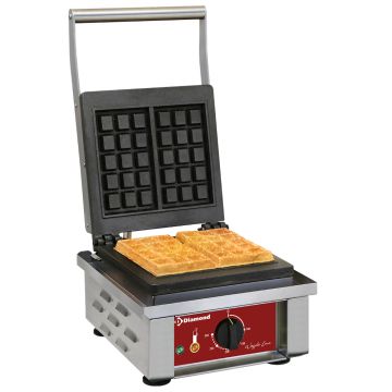 Elektro Waffeleisen 2 Stück, "Modell Brussel 3x5" (305x440x230mm)
